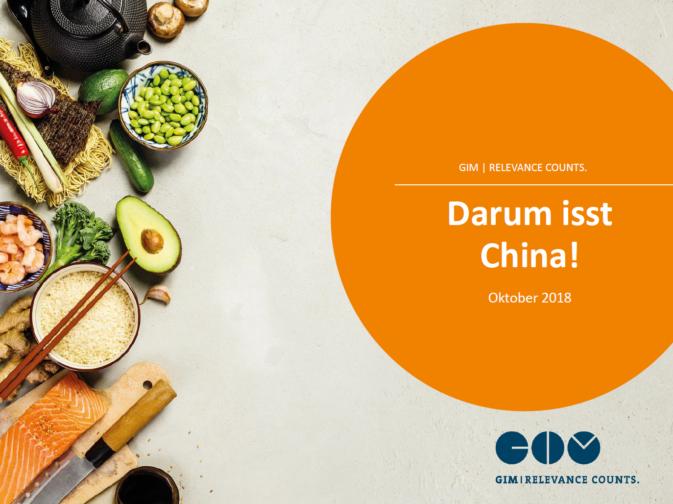 GIM Eigenstudie Darum isst China