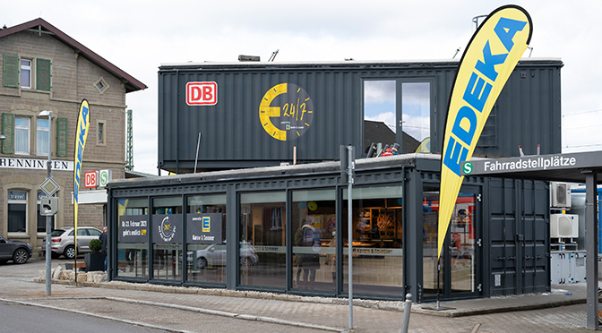 Digitaler Bahnhofssupermarkt Renningen