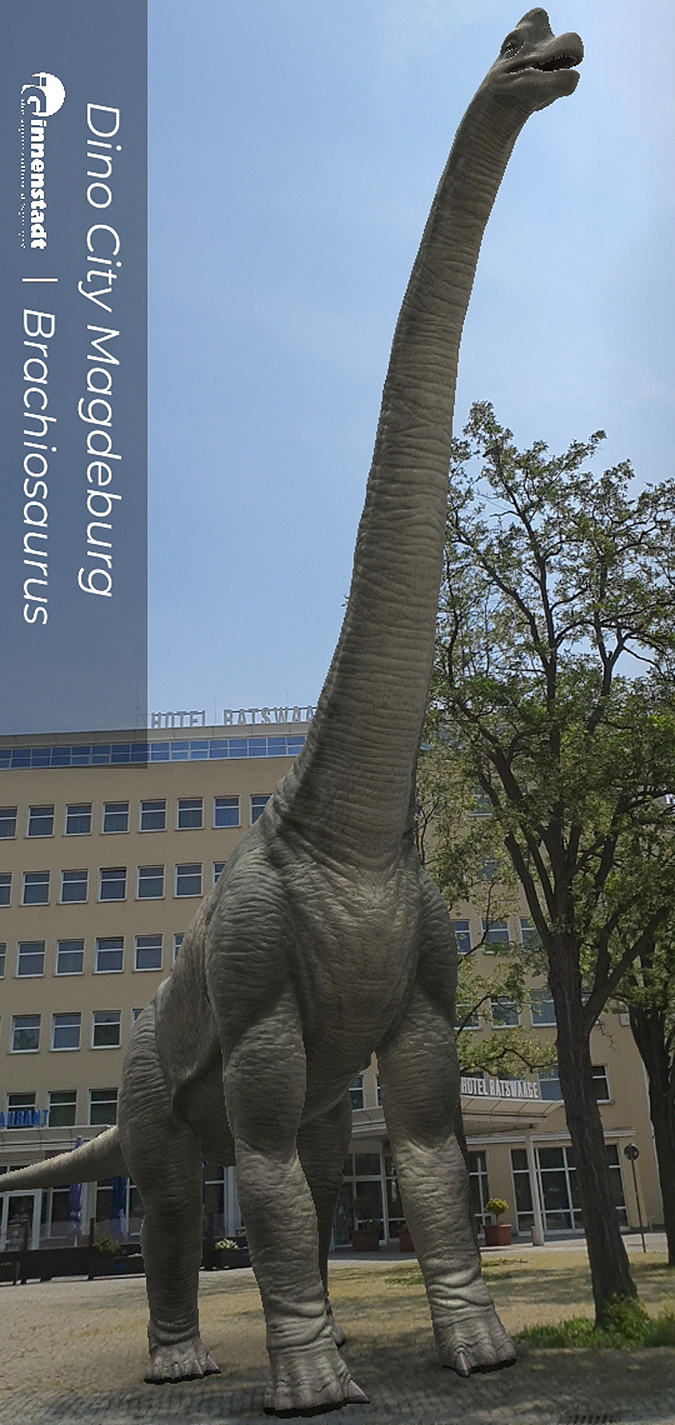 Dino City Magdeburg: Brachiosaurus