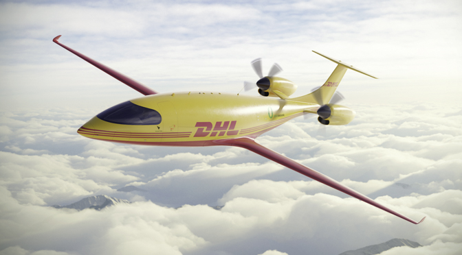 Elektroflugzeug "Alice" von DHL.