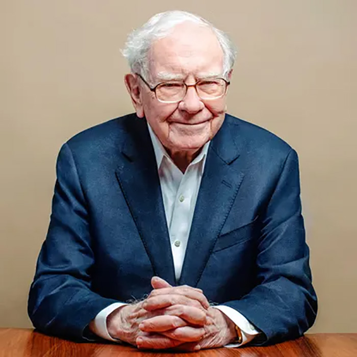 Portrait Foto von Buffet Warren.